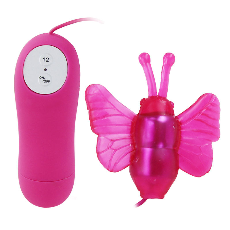 BAILE - Cute Secret Butterfly Stimulator Vibrator, 12 Vibrationen