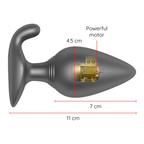 ONINDER - Rio vibrierender Analplug Schwarz - Kostenlose App