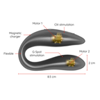 ONINDER - Lisboa G-Spot- und Klitoralstimulator - Kostenlose App