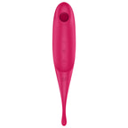SATISFYER - TWIRLING PRO AIR PULSE STIMULATOR & VIBRATOR BLAU