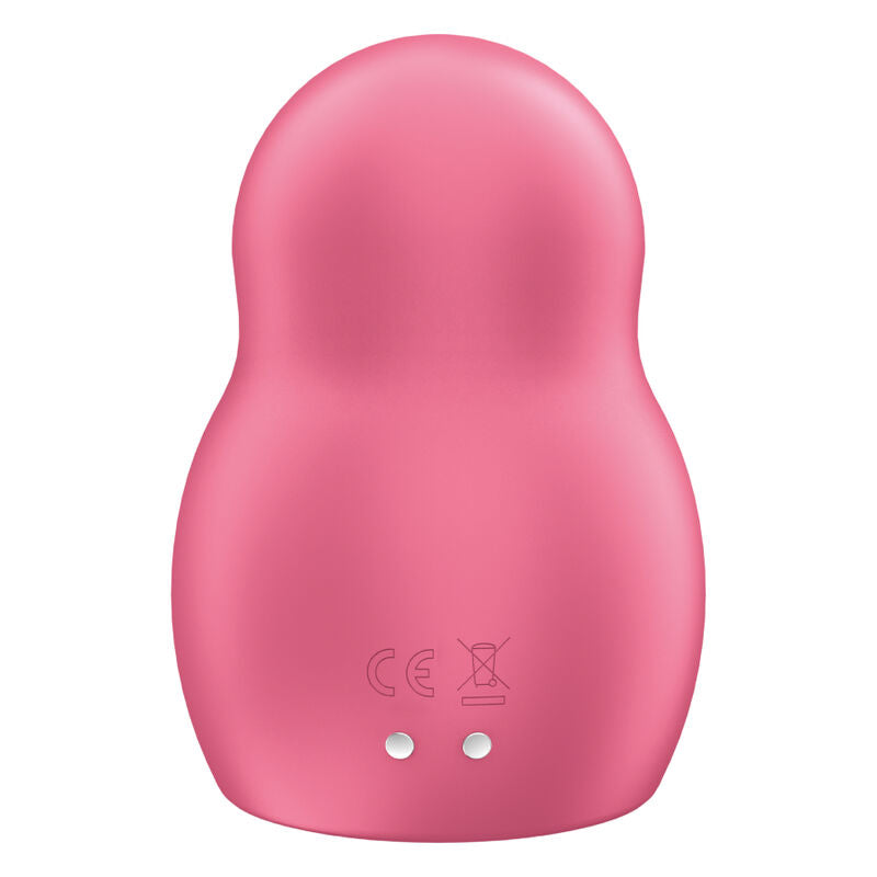 SATISFYER - PRO TO GO 1 DOPPELTER LUFTPULSSTIMULATOR & VIBRATOR BLAU