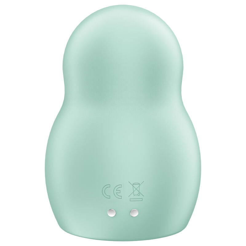 SATISFYER - PRO TO GO 1 DOPPELTER LUFTPULSSTIMULATOR & VIBRATOR BLAU