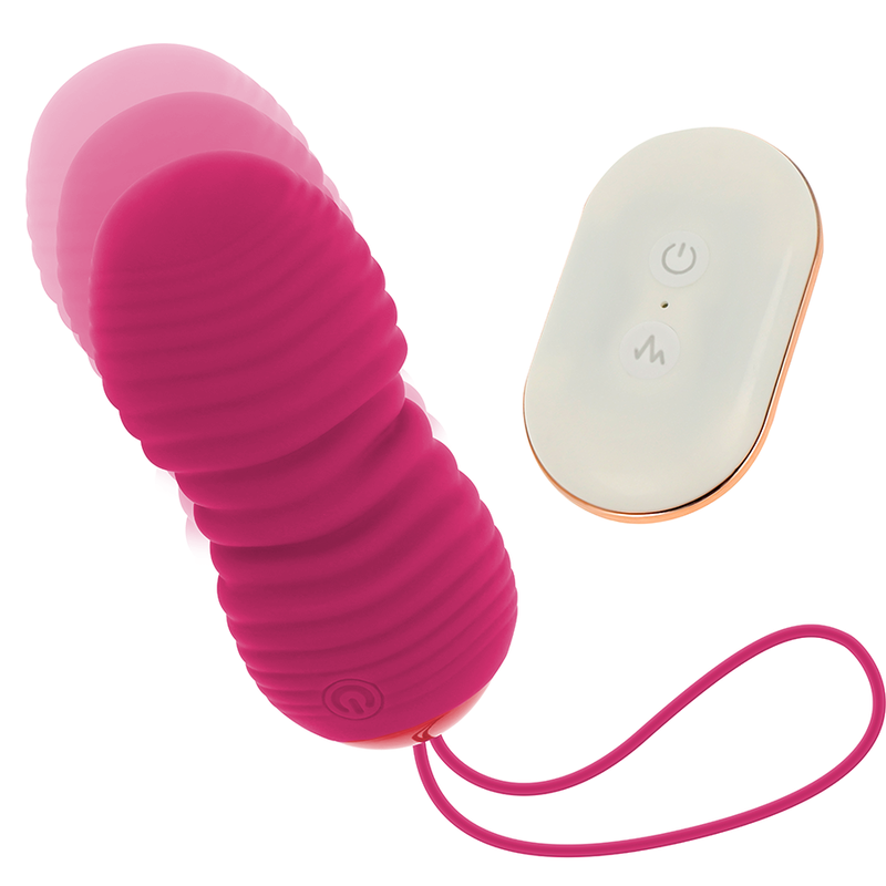 OHMAMA - Ei mit Fernbedienung, 7 Modi, Auf- und Abbewegung, Rosa