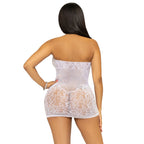 LEG AVENUE – Strass Neckholder-Minikleid One Size (Einheitsgröße)