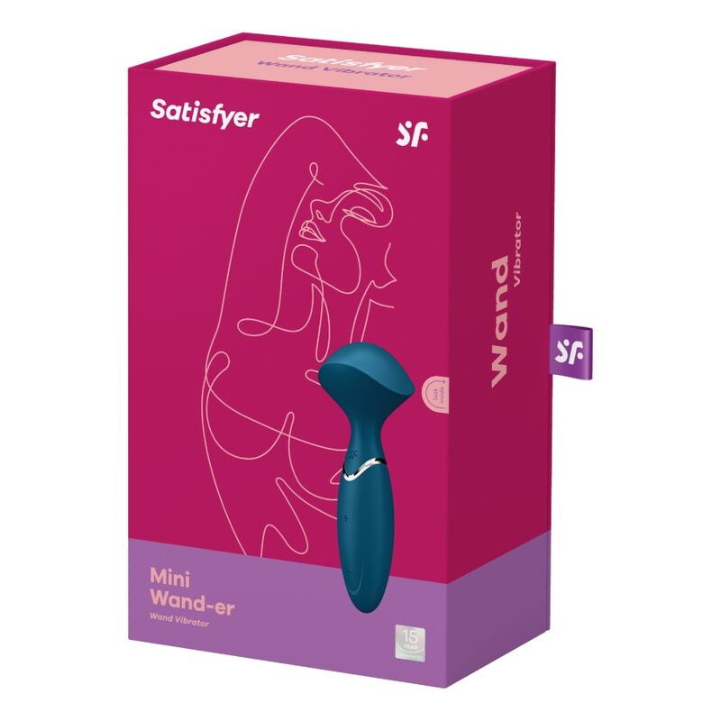 SATISFYER - Mini Wand-Er Grau kompakt