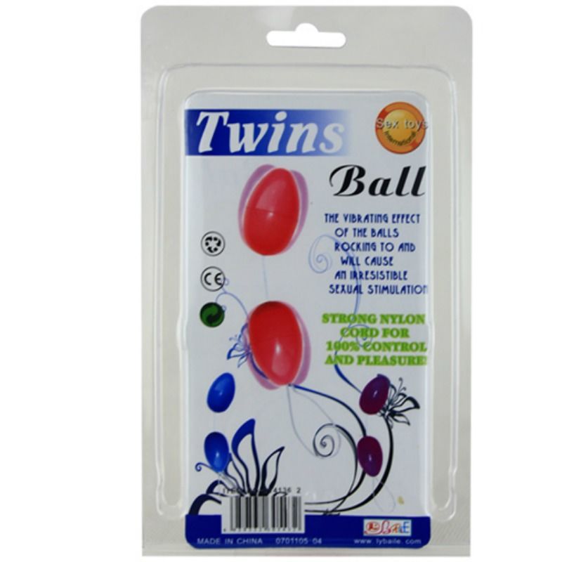BAILE - Twin Balls Anal-Kugeln Rosa