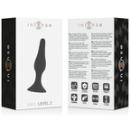 INTENSE - Anal Stufe 2, 11,5 cm, Schwarz