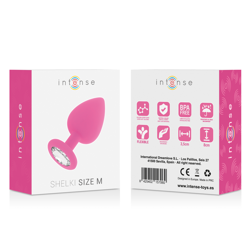 INTENSE - Shelki M Analplug Fuchsia