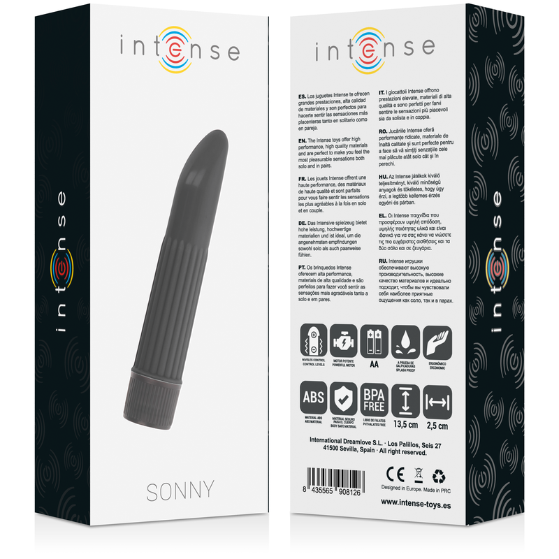 INTENSE - Sonny Vibrator Schwarz kompakt