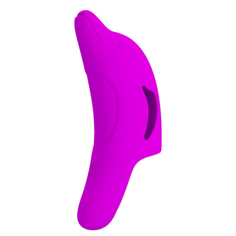 PRETTY LOVE - Delphini Fingerstimulator Lila leistungsstark