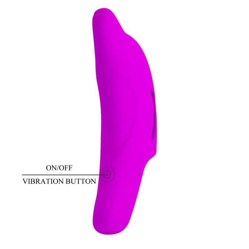 PRETTY LOVE - Delphini Fingerstimulator Lila leistungsstark