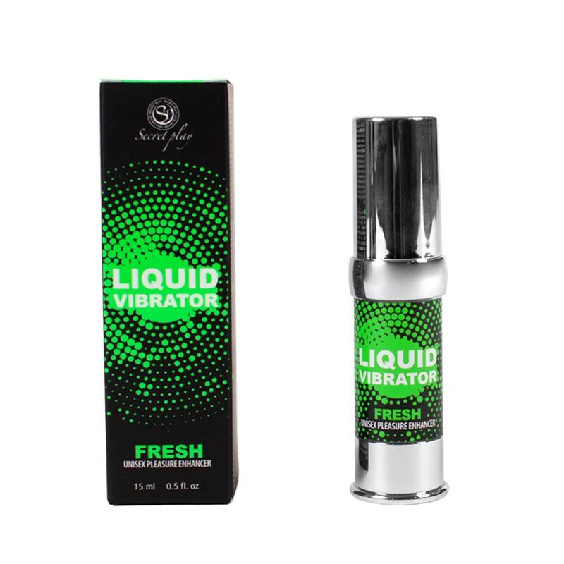 SECRETPLAY – Flüssiger Vibrator Fresh Vergnügensstimulator und Intensifier 15 ml