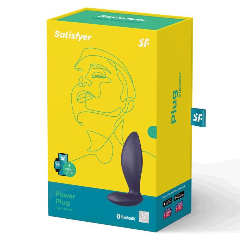 SATISFYER - Power Analplug Lila