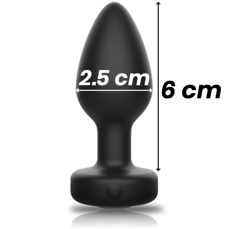 IBIZA - Analplug mit Fernbedienung Größe S