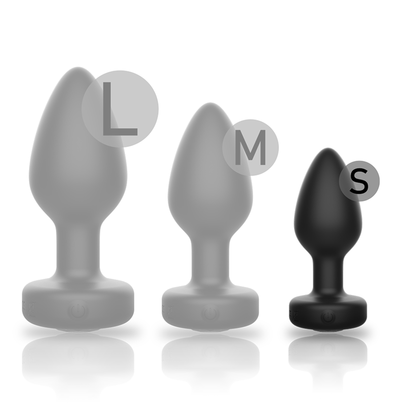 IBIZA - Analplug mit Fernbedienung Größe S