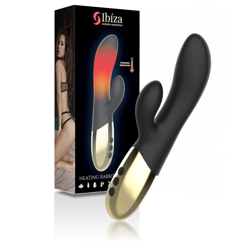 IBIZA - Rabbit-Vibrator mit Wärmefunktion