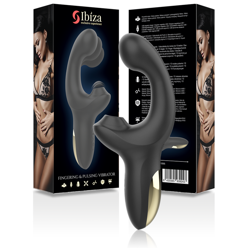 IBIZA - Finger- und pulsierender Vibrator
