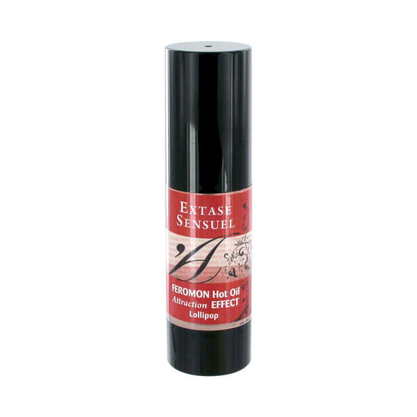 EXTASE SENSUAL - Massageöl mit Wärmeeffekt, Lollipop-Duft und Pheromonen, 30 ml