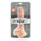 GET REAL - DUAL DENSITY DILDO 25,5 CM HOLEN HAUT