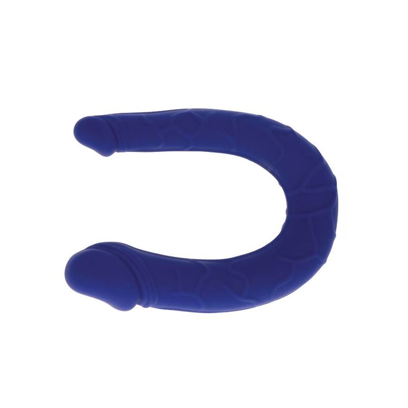 GET REAL - Realistischer Mini-Doppeldildo Blau