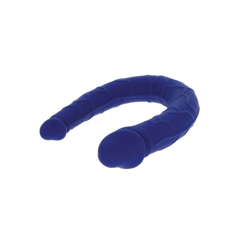 GET REAL - Realistischer Mini-Doppeldildo Blau