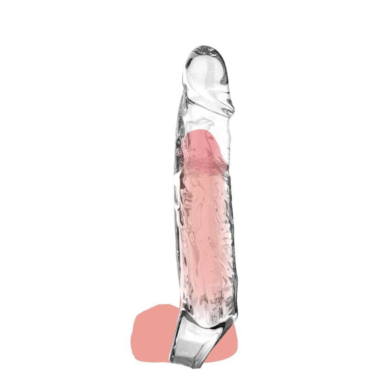 GET REAL - Penisverlängerungshülle Lang Transparent, 19 cm