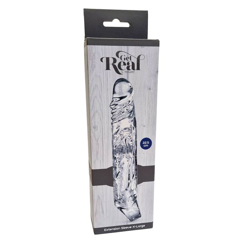 GET REAL - Penisverlängerungshülle XL Transparent