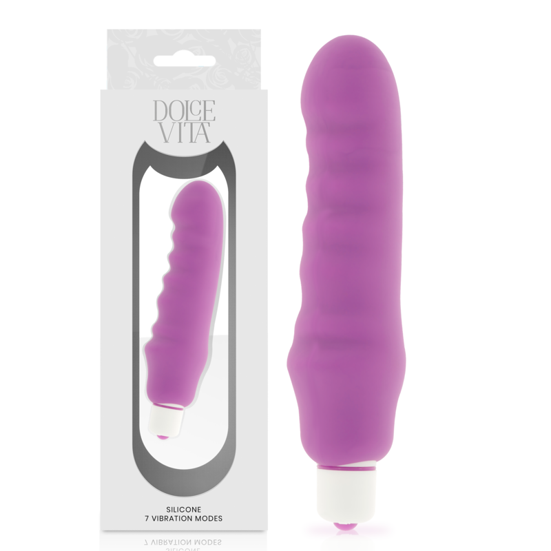 DOLCE VITA - Genius Silikon-Dildo Lila