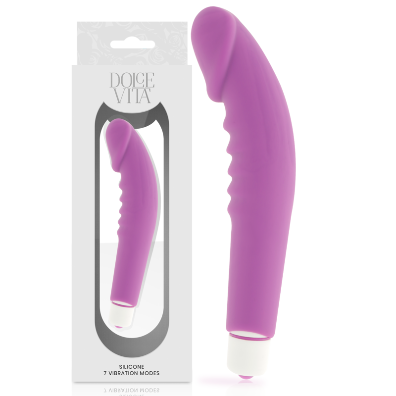DOLCE VITA - Realistic Pleasure Silikon-Dildo Lila