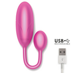 ONINDER - Denver Vibrationsei Rosa, 7 x 2,7 cm - Kostenlose App