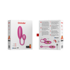 ONINDER - Denver Vibrationsei Rosa, 7 x 2,7 cm - Kostenlose App