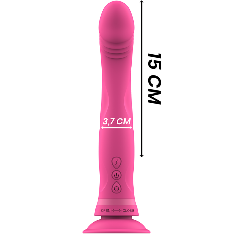 INTENSE - Michelangelo Silikon-Vibrator Rosa