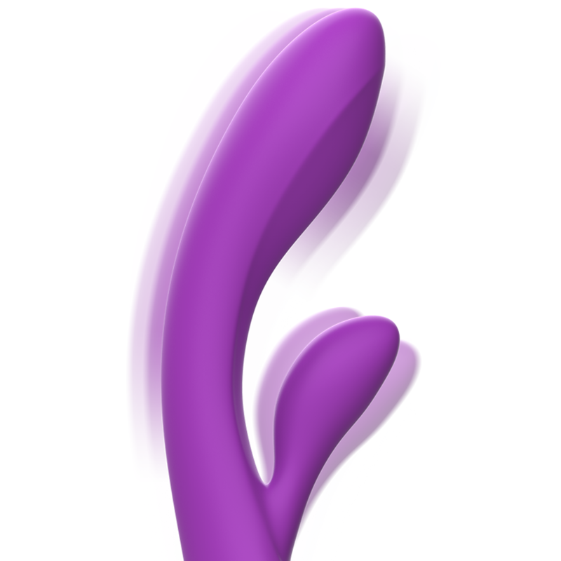 INTENSE - Luigi Rabbit-Vibrator aus Flüssigsilikon Lila