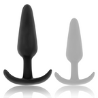 BLACK&SILVER - Kael Silikon-Analplug mit ergonomischem Griff