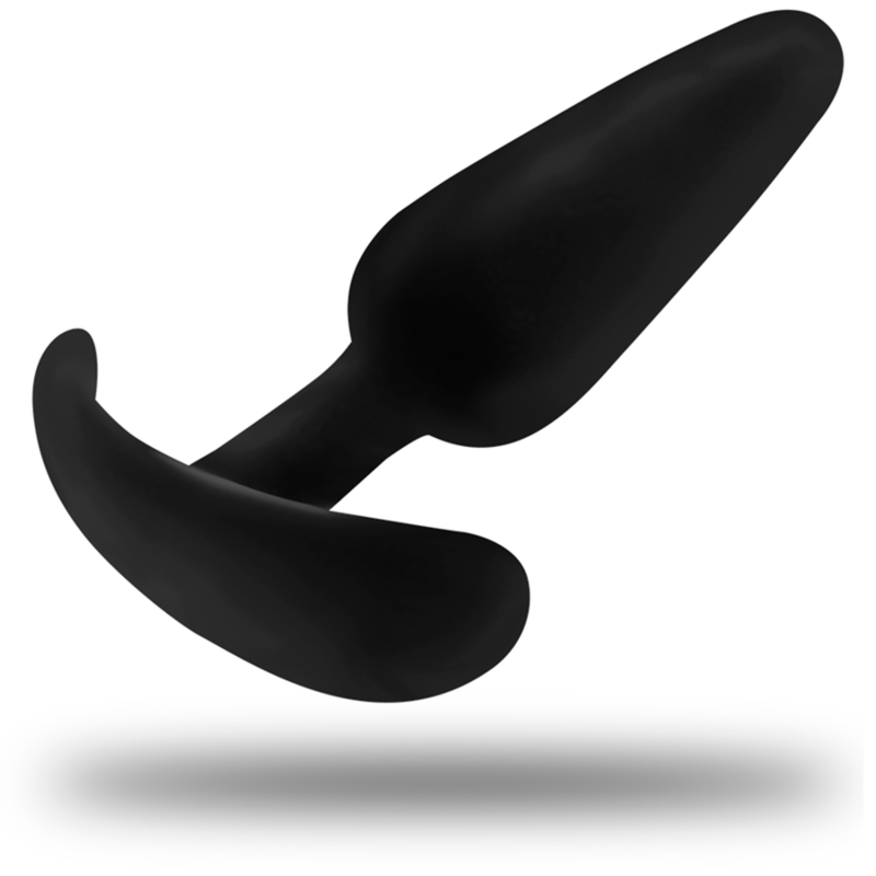 BLACK&SILVER - Kael Silikon-Analplug mit ergonomischem Griff