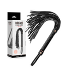 BEGME – Black Edition Kunstleder-Flogger
