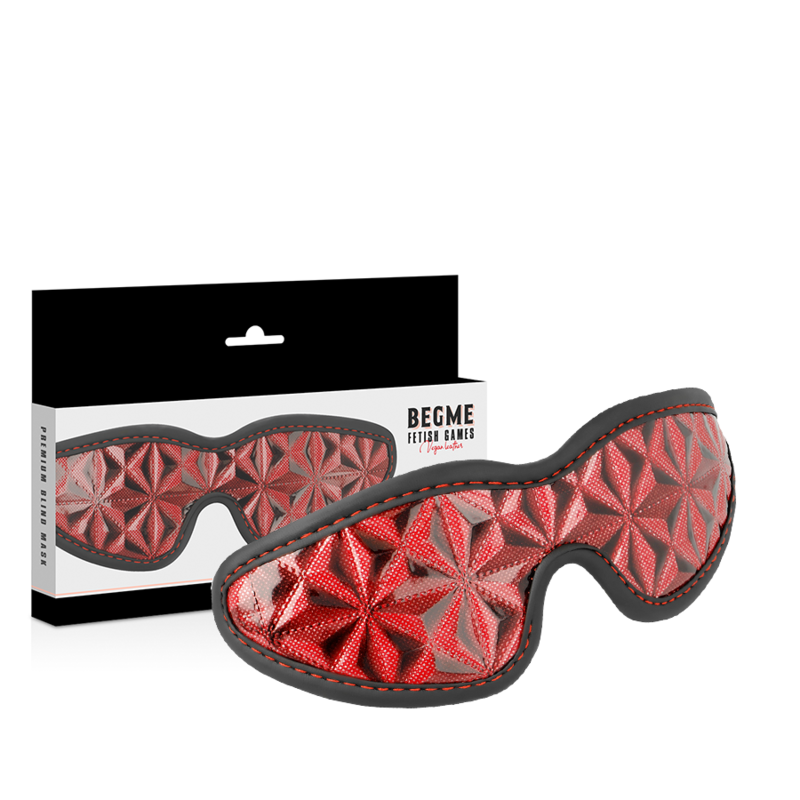 BEGME – Red Edition Premium Blindmaske mit Neoprenfutter