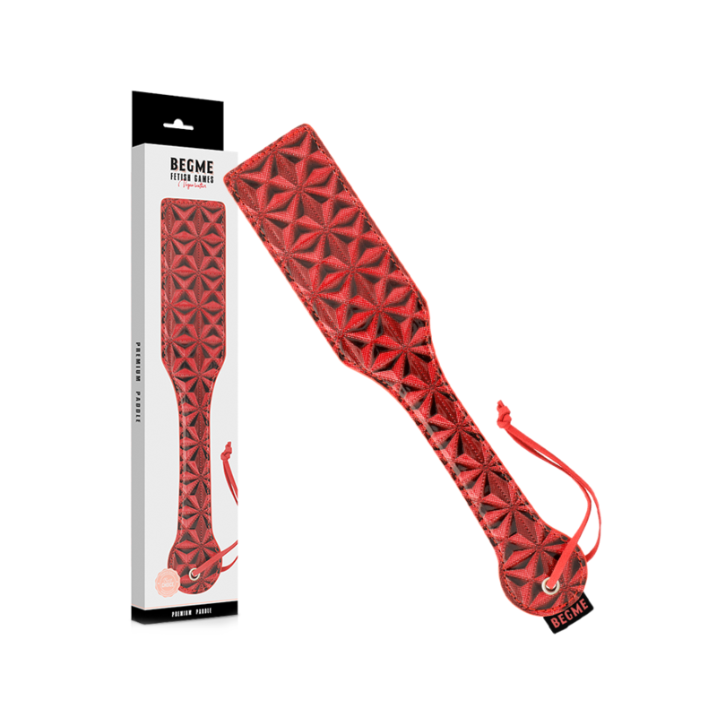 BEGME – Red Edition Kunstlederpaddel