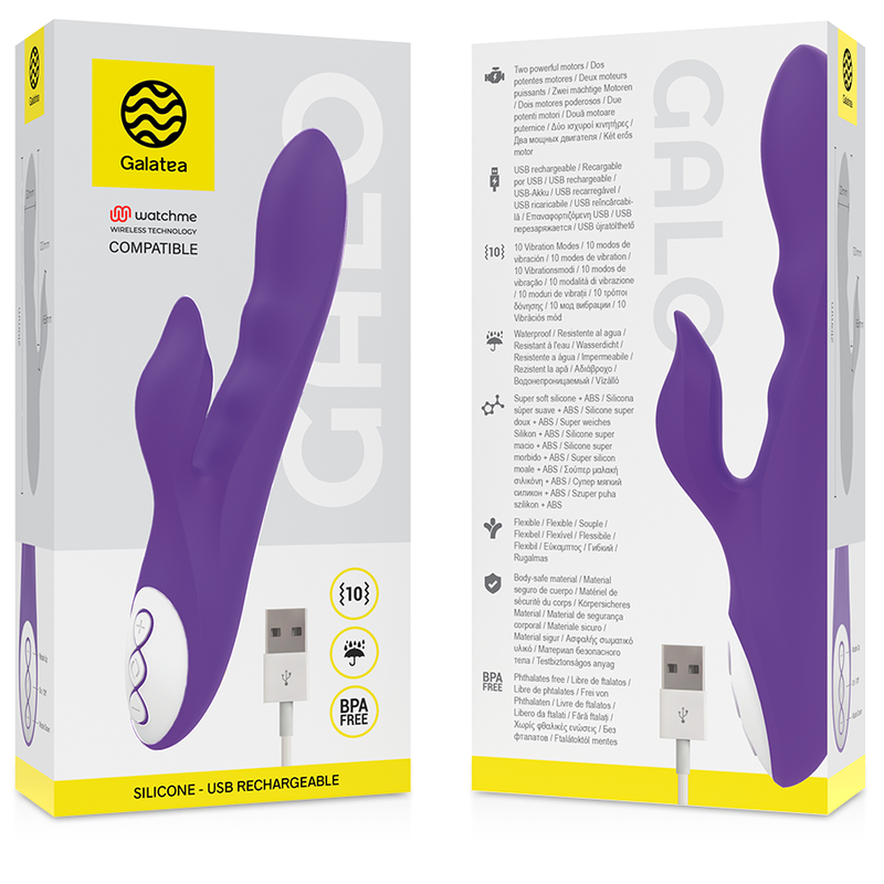 GALATEA - Galo Vibrator Flieder, kompatibel mit WatchMe Wireless