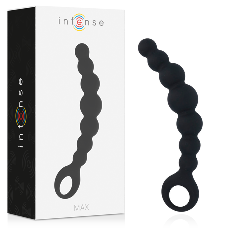 INTENSE – Max Analkugeln, Schwarz