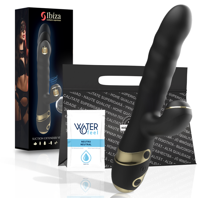 IBIZA - Up & Down Vibrator mit Klitorissaugfunktion