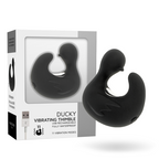 BLACK&SILVER - Duckymania wiederaufladbare Silikon Entenhülle stimulierend