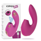 COVERME - Klitorisstimulator mit Saugfunktion & leistungsstarker G-Spot-Vibrator