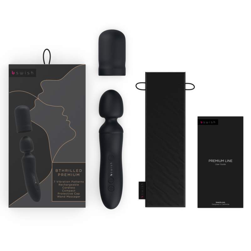 B SWISH - Bthrilled Premium Stabvibrator Schwarz