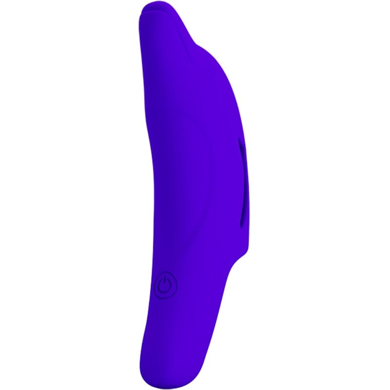 PRETTY LOVE - Delphini Fingerstimulator Dunkelblau leistungsstark