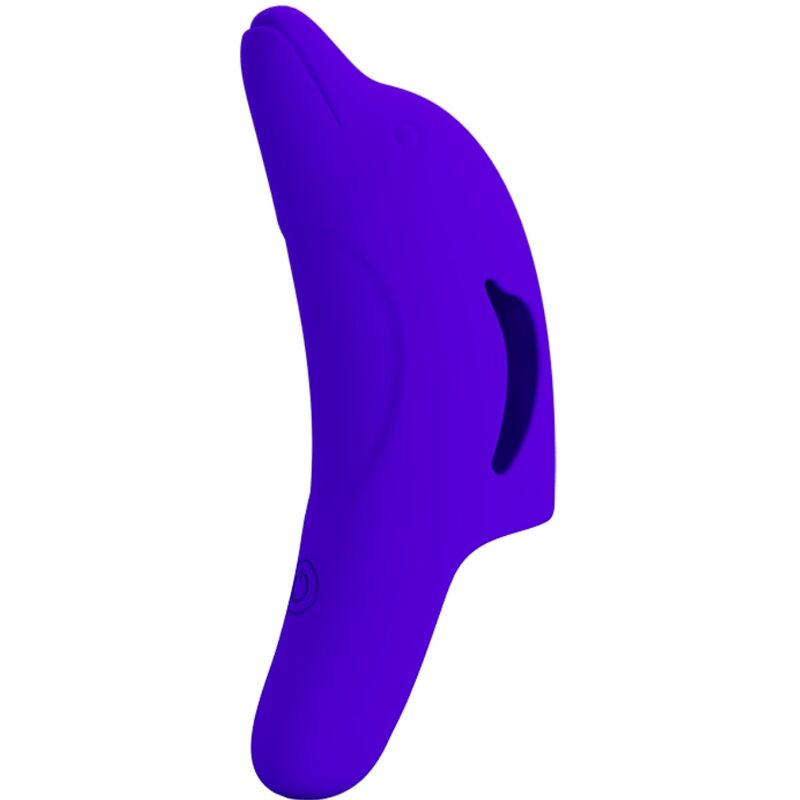 PRETTY LOVE - Delphini Fingerstimulator Dunkelblau leistungsstark