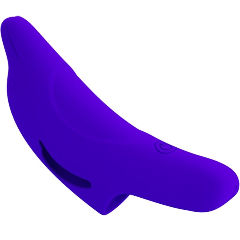 PRETTY LOVE - Delphini Fingerstimulator Dunkelblau leistungsstark