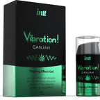 INTT – Kraftvolles intimstimulierendes flüssiges Vibrationsgel Cannabis 15 ml