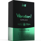 INTT – Kraftvolles intimstimulierendes flüssiges Vibrationsgel Cannabis 15 ml