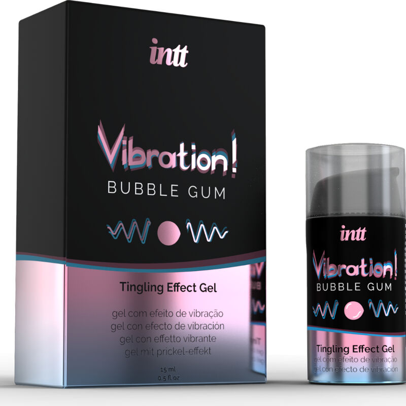 INTT – Kraftvolles intimstimulierendes flüssiges vibrierendes Gum Gum Gel 15 ml
